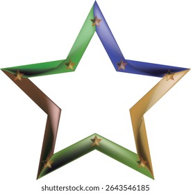 colorful frame art vector for photos, calligraphy, wall magazines, frame paintings.eps10
