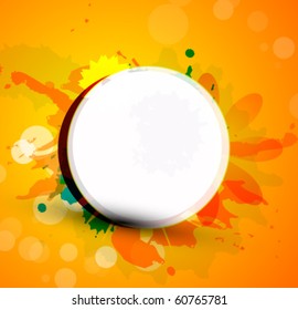 Diseño de marco colorido