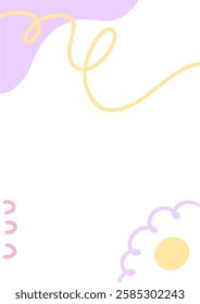 Colorful Frame Layout Graphic Design