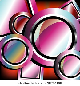 colorful frame for text