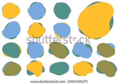 Colorful framesets such as yellow and blue with simple fluid