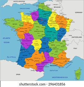 784 Political map state paris Images, Stock Photos & Vectors | Shutterstock