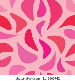 Colorful free form pattern. Vector image.