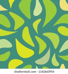 Colorful free form pattern. Vector image.