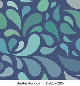 Colorful free form pattern. Vector image.