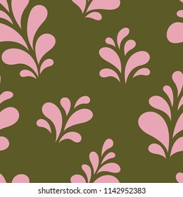 Colorful free form pattern. Vector image.