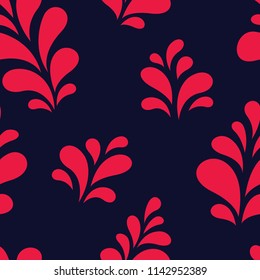 Colorful free form pattern. Vector image.