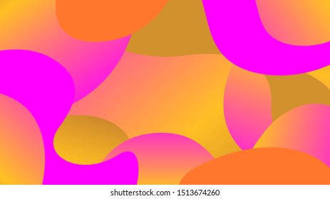 colorful free form shapes gradient, simple blob geometry wave flat lay, future geometric wavy colors modern, free form fluid fashionable, poly art trendy, minimal gradients disco light sparkle colors