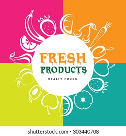 colorful fruit background