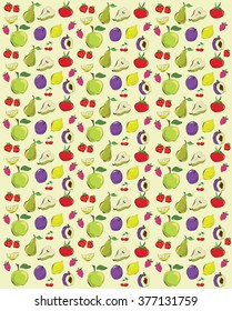 colorful fruit background
