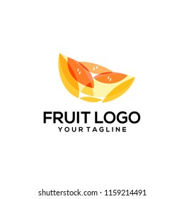 Colorful Fruit Logo Design