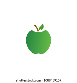 Colorful fruit logo icon template