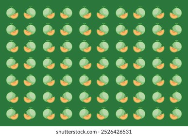 Fundo de vetor de padrão colorido de frutas