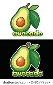 Colorful Fruits Vector with Names.