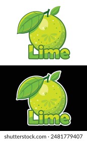 Colorful Fruits Vector with Names.