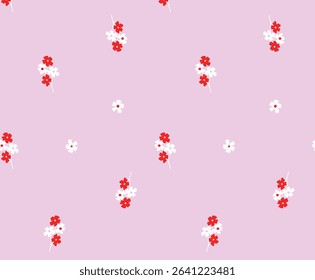 Colorful and fun seamless design with cute animals, stars, and hearts. Designed especially for children's and girly apparel, wallpaper, and digital use.