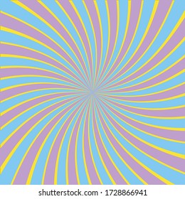 colorful fun twist pattern vector background