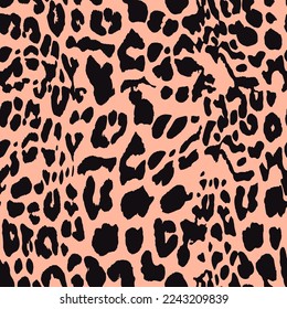 Colorful Furry Animal skin leopard cheetah vector elegant shape vector hand drawn jungle abstract animal skin with 3 colors and monochrome set animal texture suitable for printing on fabric wallpaper