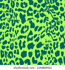 Colorful Furry Animal skin leopard cheetah vector elegant shape vector hand drawn jungle abstract animal skin with 3 colors and monochrome set animal texture suitable for printing on fabric wallpaper