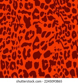 Colorful Furry Animal skin leopard cheetah vector elegant shape vector hand drawn jungle abstract animal skin with 3 colors and monochrome set animal texture suitable for printing on fabric wallpaper