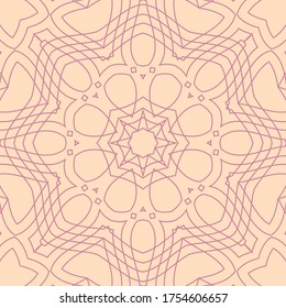 Colorful Futuristic kaleidoscope Background. Spiritual mandala symbol, digital fractal artwork. Vector 
