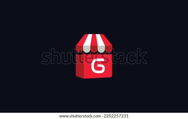 Colorful G Store Logo Design Stock Vector (Royalty Free) 2202257231 ...