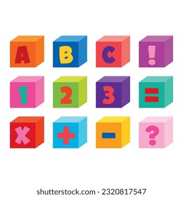Colorful Game Blocks For Kids