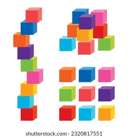 Colorful Game Blocks For Kids