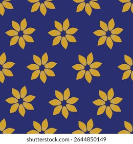 Colorful garden with flowers and leaves, Botanical seamless pattern, Vector background for for textile, fabric, wrapping paper, linens, wallpaper etc