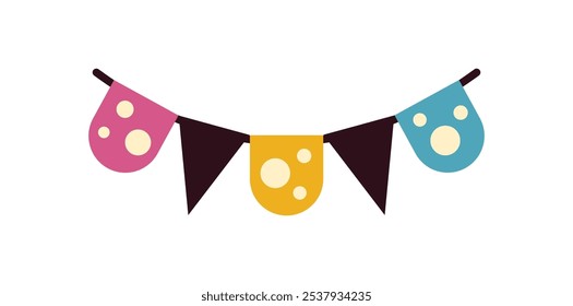 Colorful Garland Vector - 07