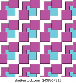 colorful geomatry vector pattern design