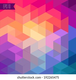 colorful geomerical background