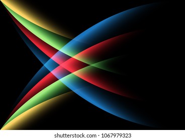 Colorful geometric abstract background