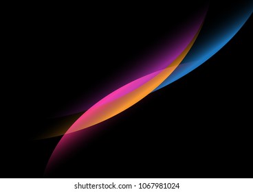 Colorful geometric abstract background