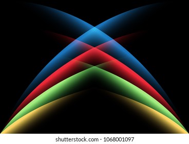 Colorful geometric abstract background