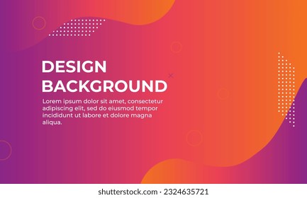 Colorful and geometric abstract background.
