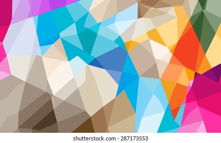 colorful geometric abstract background 