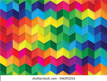 Colorful geometric abstract background