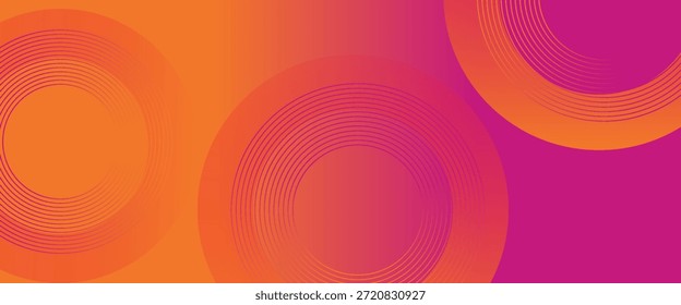 Colorful geometric abstract background. Circle shape and lines graphic design. Geometric pattern. Modern elements. vektor

