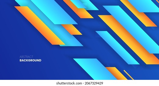 Colorful Geometric Abstract  Background Design