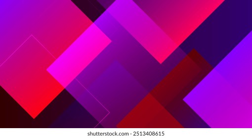 Fundo abstrato geométrico colorido, fundo geométrico abstrato com cor de gradiente, ilustração vetorial 