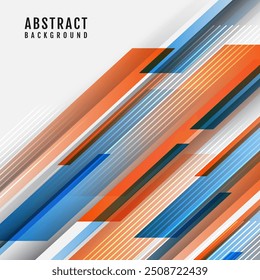Colorful geometric abstract background overlap layer on bright space with diagonal shapes decoration. Minimalist graphic design element future style concept for banner, flyer, card, cover, or brochure