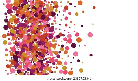 Fondo abstracto geométrico colorido. Los círculos coloridos se abruman. Elegancia moderna, fondo de moda brillante. Para tarjeta, banner, afiche, volante y web. Ilustración del vector