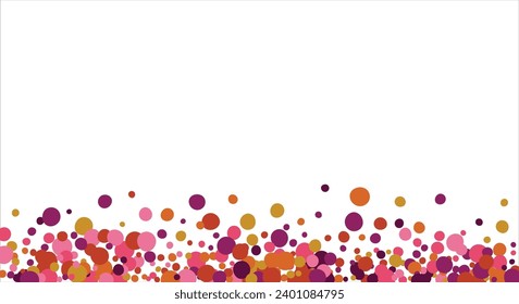 Fondo abstracto geométrico colorido. Los círculos coloridos se abruman. Elegancia moderna, fondo de moda brillante. Para tarjeta, banner, afiche, volante y vector web