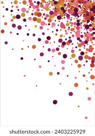 Colorful geometric abstract background. Overlapping colorful circles. Modern elegance, bright fashion background. For card, banner, poster, flyer, and web. Vector illustration