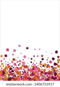 Colorful geometric abstract background. Overlapping colorful circles. Modern elegance, bright fashion background. For card, banner, poster, flyer, and web. Vector illustration