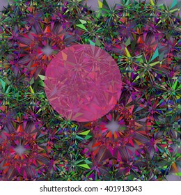 Colorful geometric abstract background with shapes and colors. Multicolor vector background.
