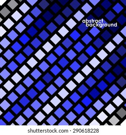Colorful geometric abstract background with squares. Vector illustration. Eps 10