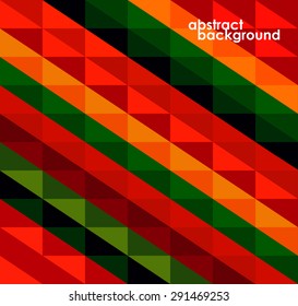Colorful geometric abstract background from squares. Vector illustration. Eps 10
