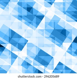Colorful geometric abstract background from squares. Vector illustration. Eps 10